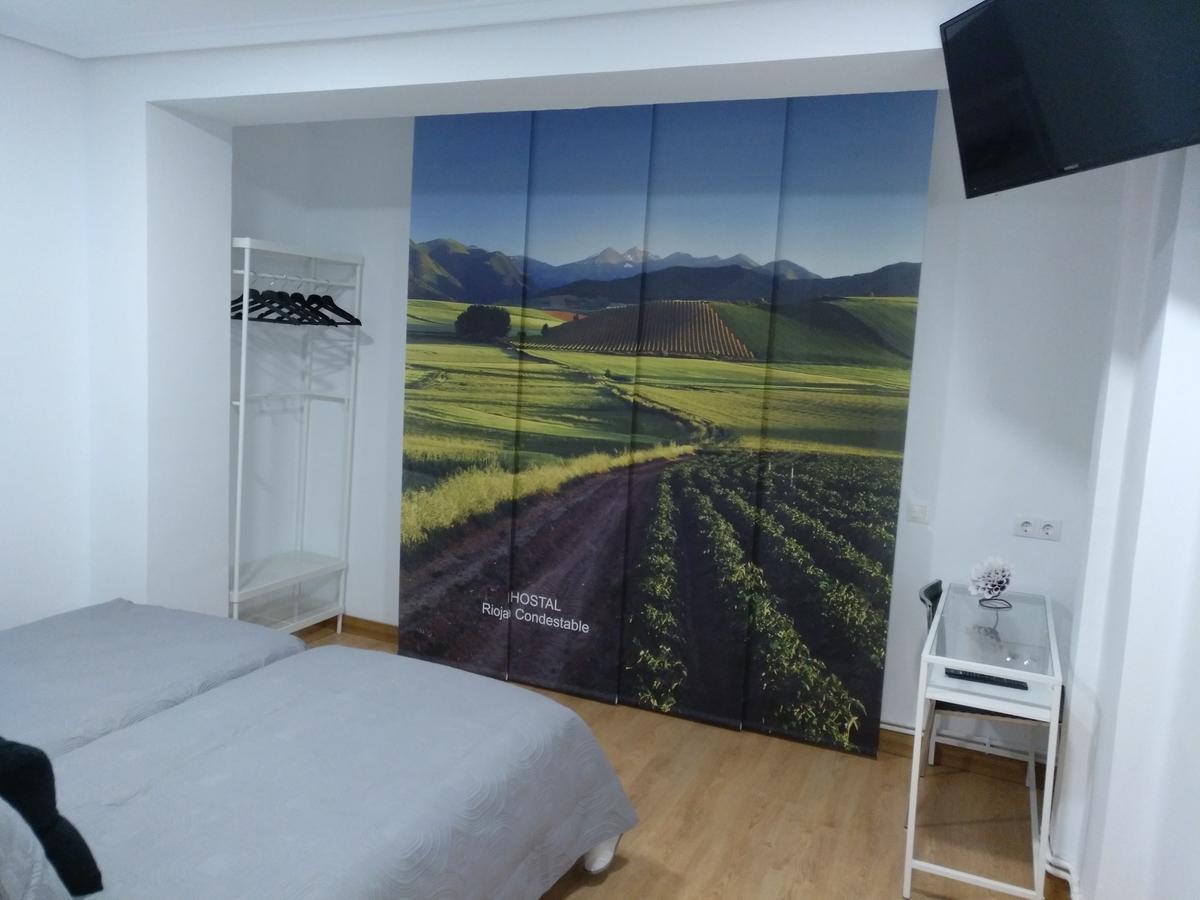 Hostal Rioja Condestable Logroño Exterior foto